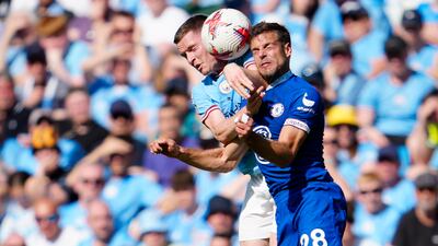 Cesar Azpilicueta – 5. Another Chelsea defender who was off the boil today. To his credit, the captain did look far more assured in the second period, even coming close to scoring in the final moments of the game. AP