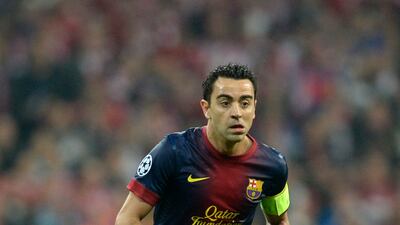 =5: Xavi Hernandez (Barcelona) 30 assists in 151 games. AFP