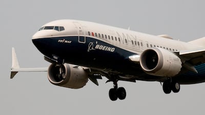 A Boeing 737 Max 7 aircraft. Deliveries of narrow-body aircraft are expected to hold up reasonably well, with cumulative deliveries approximately 90% of pre-Covid expectations over the next 10 years, according to a report by Oliver Wyman. Reuters.