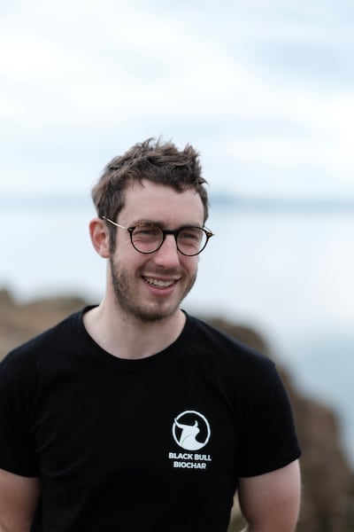 Hamish Creber, Black Bull Biochar's co-founder and chief technology officer, says biochar is a very easy and affordable greenhouse gas removal technology. Photo: Black Bull Biochar