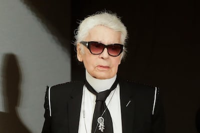 Fashion designer Karl Lagerfeld died in Paris on February 19. AP