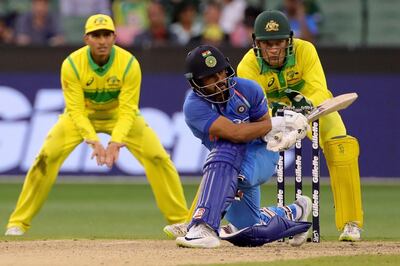 Kedar Jadhav, centre, has proved why he should be India's go-to guy with bat and to a lesser extent with the ball. Mark Dadswell / EPA