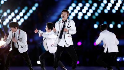 The popularity of K-pop bands such as Exo has seen more people take up the Korean language in the UAE. Reuters
