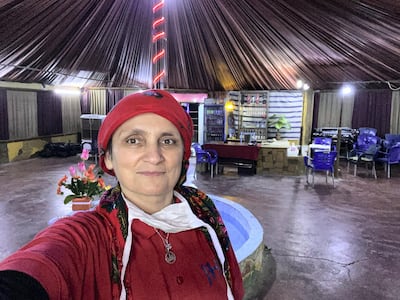 Nemam Ghafouri pictured here in Qamishli, a city in north-eastern Syria with a large population of Kurds. Nemam Ghafouri / Twitter