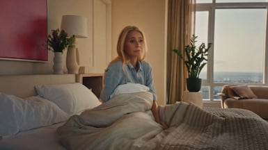 A screenshot from an Israeli real estate advert starring actress Gwyneth Paltrow. Photo: Aviv Melisron