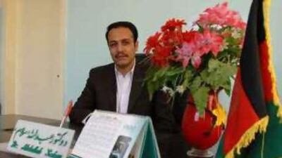 Dr Abdullah Salam has spent years dealing with the grim reality of war in Kabul.