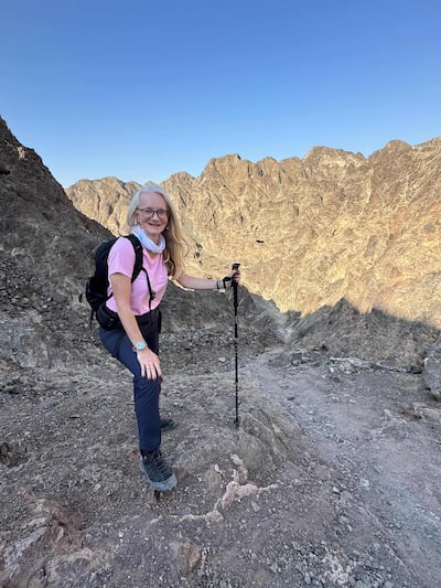 Dubai resident Sabine Kipp from Germany enjoyed a staycation in Hatta to 'recharge'. Photo: Sabine Kipp