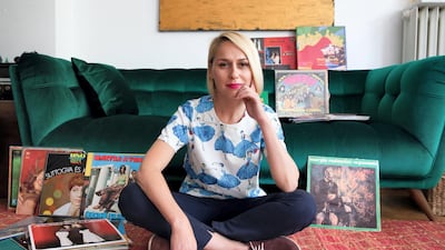 Kornelia Binicewicz is an avid record collector and the founder of the Ladies on Records: 60s and 70s Female Music project. Courtesy Kornelia Binicewicz