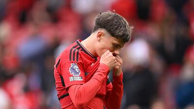 Alejandro Garnacho (for McTominay 85') - NR: Fans had sung his name. He came on as a last gamble. It was all too late. Getty