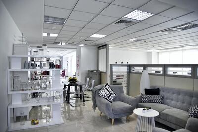 Inside the TishTash offices in Dubai. Shruti Jain for The National