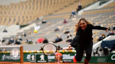 Serena Williams has withdrawn from the French Open. AFP
