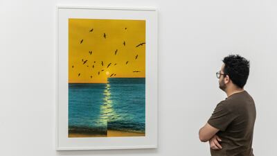 Youssef Nabil’s solo exhibition The Beautiful Voyage is on show at The Third Line at Alserkal Avenue, Dubai. Antonie Robertson / The National