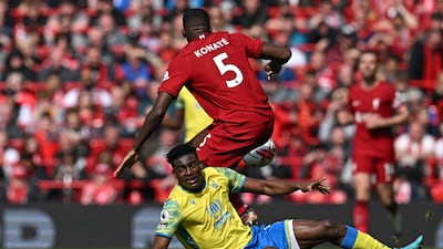 Taiwo Awoniyi – 7. Put in a good defensive header to clear the lines in the seventh minute. Began the move that led to Forest opener by laying the ball off to Gibbs-White. His impressive hold-up play was crucial to bringing his teammates into the game, and also helping to relieve pressure. AFP