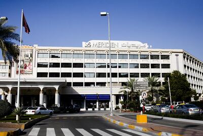 Le Meridien Abu Dhabi is located in the Tourist Club Area. Lee Hoagland / The National