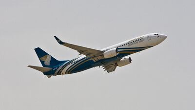 The boy suffered a seizure on an Oman Air flight, which then made an emergency landing in Abu Dhabi. Amy Leang / The National
