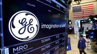 GE is facing hurdles such as poor cash flows and slumping power-generation markets. Richard Drew, AP