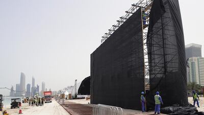 Fire breathers, Emirati dancers and an Arabic orchestra are among the highlights of the main stage, which will be all about performing arts.