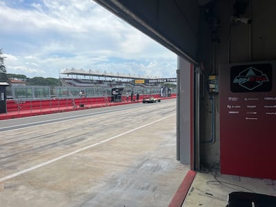 Imola’s Autodromo Internazionale Enzo e Dino Ferrari hosted A2RL’s first international race after two years of competition in Abu Dhabi. Photo: Faisal Al Zaabi / The National