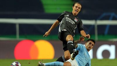 Joao Cancelo - 6: Actually one of City's better players in the first half, which wasn't saying much. Some incisive passing, always looking to find Sterling down left. Far less influence after break and far too right footed to play left wing-back. AFP