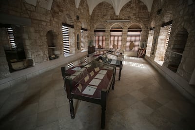 Qasr Al Basha, or the Pasha's Palace, dating from the Mamluks period in Gaza's Old City, before it was destroyed by Israeli forces in the continuing war. Getty Images