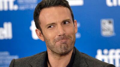 Ben Affleck at the press conference for his movie 'The Town' during the 35th annual Toronto International Film Festival. EPA