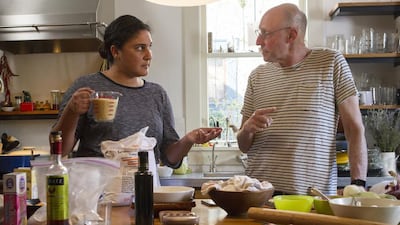 Food author Michael Pollan explores cooking traditions around the world in Cooked. Phil Bray / Netflix