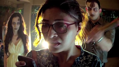 Parvathy Omanakuttan in a scene from Pizza. Courtesy UTV Motion Pictures