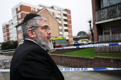Jewish leaders have vowed to show resolve after the incident in Golders Green, North London. Reuters