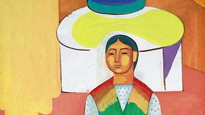 Zhibek, by Shaimardan Sariyev (1937-1988) 1968. Kasteev State Museum of Arts