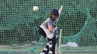 Ranula de Silva during training in Dubai
