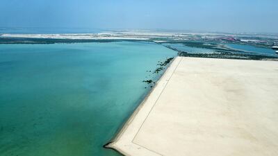Another 117 one bedroom apartments measuring 80 square metres would go on sale for Dh1.3 million each. Above, the Yas Island site of the project. Pawan Singh / The National