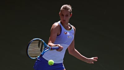 Karolina Pliskova of the Czech Republic. EPA