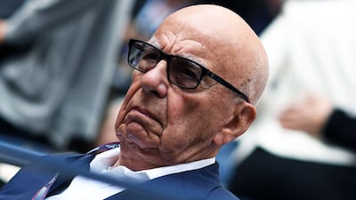 Rupert Murdoch in New York. AFP