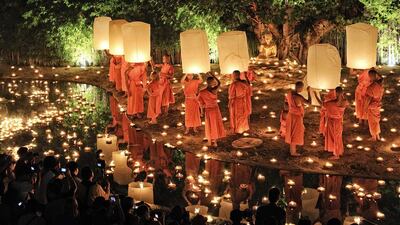 Chiang Mai, Thailand: Loi Krathong, literally “floating lantern”, is an annual festival that signals positivity as the krathongs “carry away” bad luck. The festival is observed across Thailand, but the celebrations at Chiang Mai are particularly famous as well as unique, because in addition to a lit floating receptacle, people release thousands of lanterns in the sky. This year, the three-day event starts on November 5 with a sunset lantern parade followed by the first night of the Noppomas Queen beauty pageant. The next two days hold the various lantern contests and the floating lantern parade. The winner of the beauty contest, also known as Miss Yee Peng, is announced amid fanfare and fireworks.