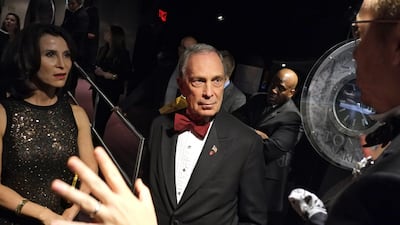 New York City Mayor Michael Bloomberg attends The 67th Annual Tony Awards Green Room at Radio City Music Hall. Larry Busacca / Getty Images