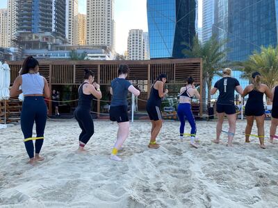 Try an MMA-inspired conditioning workout followed by breakfast at Azure.
