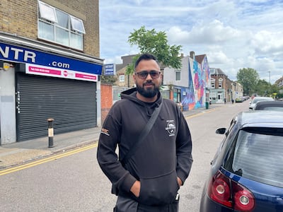 Hamza Mahmood said people went to protest to support the local community. The National