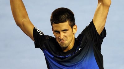 2008 Australian Open semi-finals: Djokovic registered his first win over the Swiss at a grand slam to reach the Australian Open final in straight sets. It was the first time in nearly four years that someone defeated Federer in straight sets at a major. Djokovic would go on to win the first of his seven Melbourne titles with victory over Frenchman Jo-Wilfried Tsonga in the final. AFP