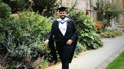 Hamel Sanad Alqubaisi, a NYUAD student, was granted the Rhodes Scholarship in 2015. Photo: Hamel Sanad Alqubaisi