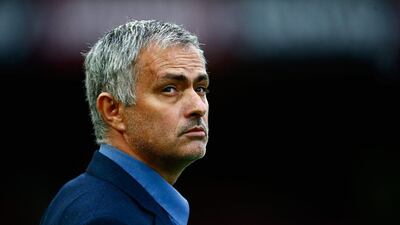 Chelsea manager Jose Mourinho shown on Saturday before his team played West Ham in the Premier League. Jordan Mansfield / Getty Images / October 24, 2015