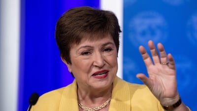 A report co-written by IMF chief Kristalina Georgieva called for the removal of barriers to women's empowerment. AFP