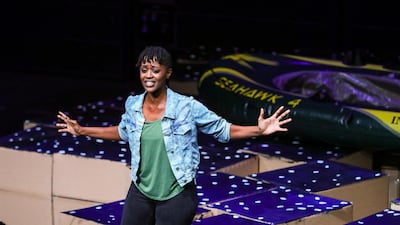 Malaika Uwamahoro in ‘Cartography’ Victor Besa / The National