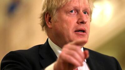 Britain’s Prime Minister Boris Johnson. Reuters