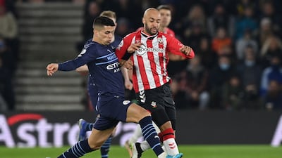 Joao Cancelo – 6. Played around in the build-up to Walker-Peters’ goal. Showed plenty of intent going forward but sent a shot flying well over the crossbar and couldn’t quite find the final pass. In the first half was unlucky with some balls played towards Jesus. AFP