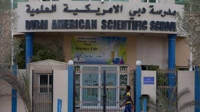 The Dubai American Scientific school has been in hot water since August, when the KHDA ordered it to stop enrolling pupils. Pawan Singh / The National