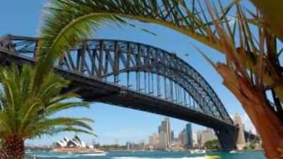 The Sydney Harbour Bridge in Sydney, where Abu Dhabi Tourism Authority is opening an office this week.