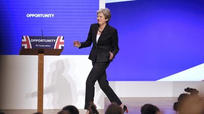 March 29 was not the celebration Theresa May hoped for. AFP