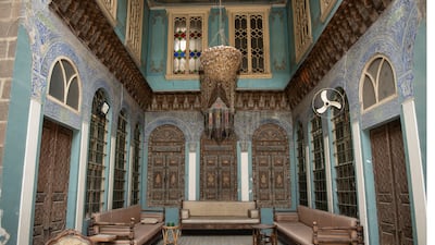 Nassan Palace is a 30-room villa in the heart of Damascus, Syria. Photo: Hasan Belal
