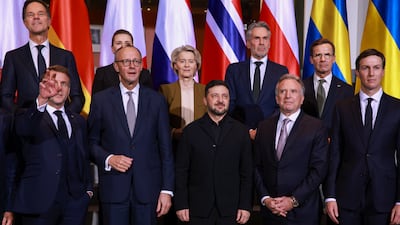 European leaders and US envoys gather for peace talks on Ukraine. EPA