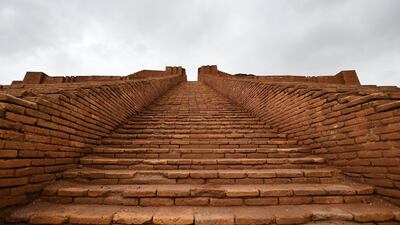 The Great Ziggurat temple, Ur, where Abraham, the father of three main monotheistic religions – Judaism, Christianity and Islam – is thought to have been born in the ancient city of Ur. Its ruins are in what is now Dhi Qar province, Iraq, about 375 kilometres southeast of Baghdad. AFP